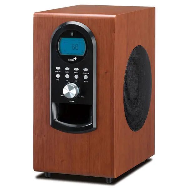 Sistem Audio Genius SW-HF5.1 6000, lemn, 200W RMS