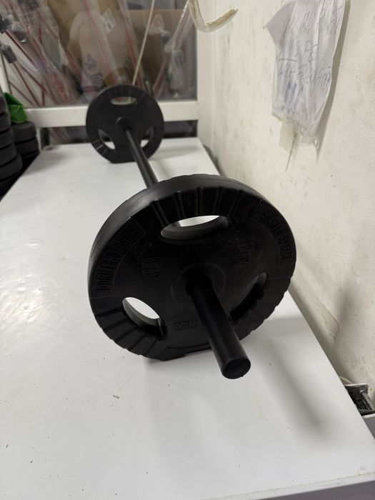 Haltera 10 kg.Bara+Discuri 2x5 kg+Bara greutate total 12 kg Pret Promo