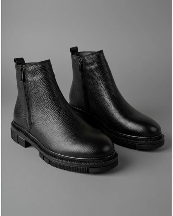 ЧИСТО НОВИ Промоция Мъжки боти тип Челси "MUGGO" Естествена кожа