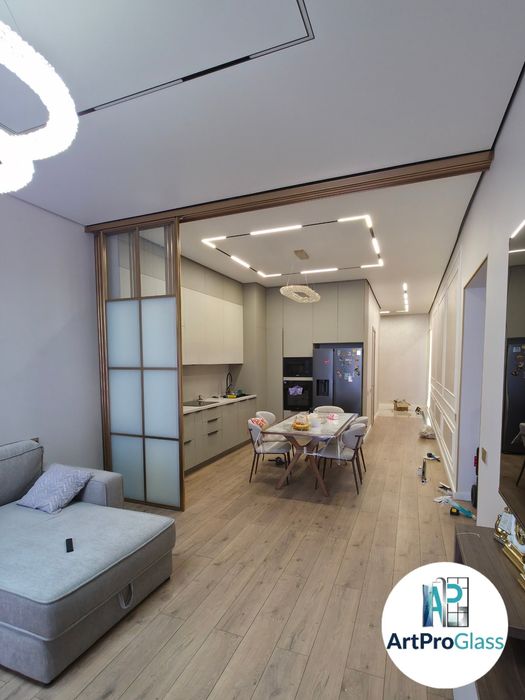 Межкомнатные перегородки в стиле лофт