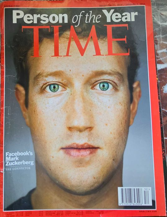 Revista Time Magazine, lot 7+1 reviste din seria Person of the year