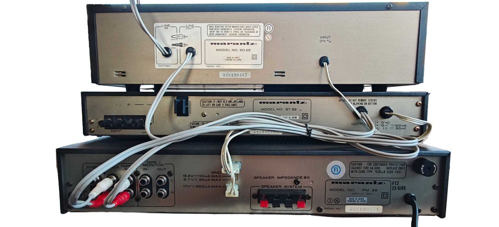 Marantz PM25 + ST325L + SD25 – комплект Vintage Hi-Fi