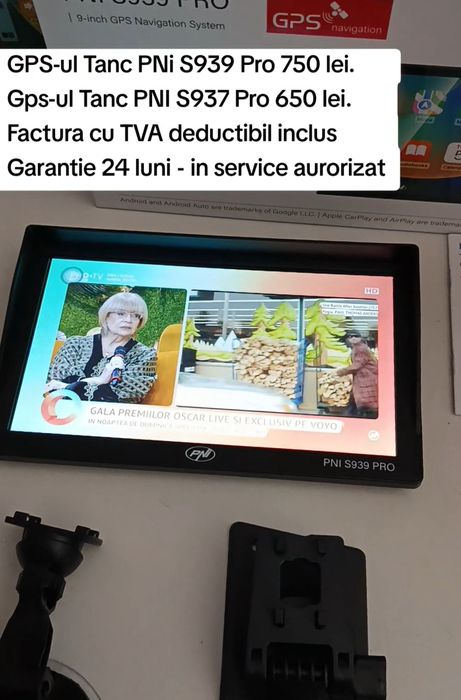Gps Android ecran 9" - harti toata europa-garantie 2 ani - gatadedrum- la zadi.ro l-am numit Gps -ul Tanc Mare