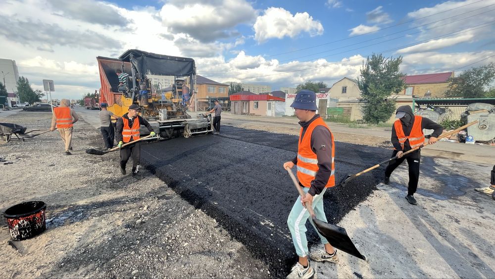 Асфальтирование Асфальт Укладка