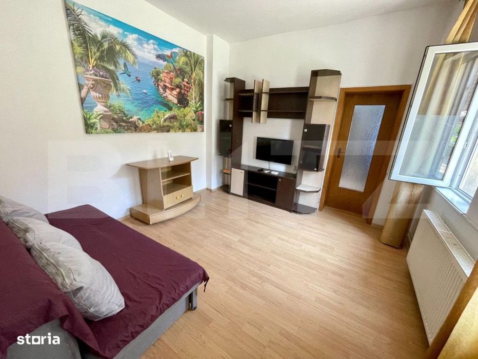 Apartament la curte, 2 camere, CT, AC, zona Facultatea de Medicina