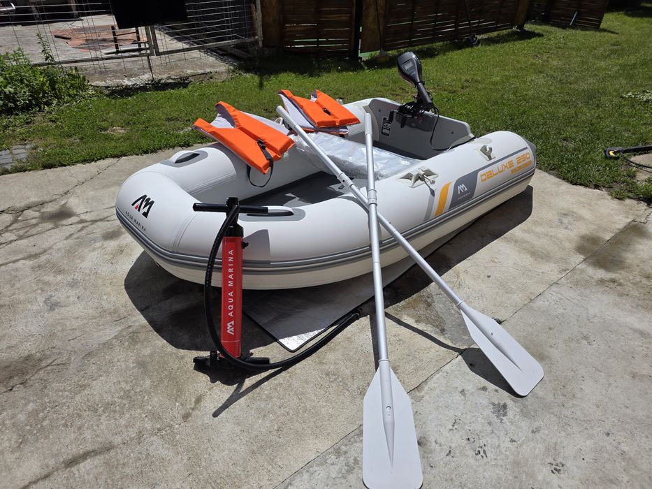 Barca gonflabila 2,5m motor electric