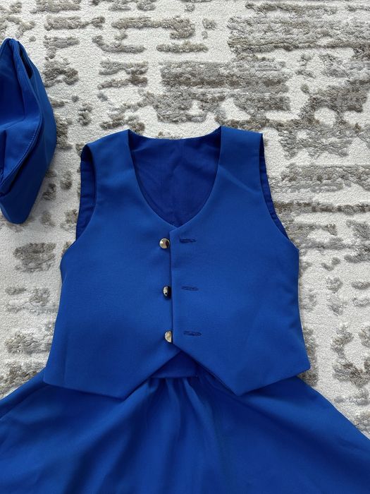 Форма с пилоткой на возраст 5-6 лет