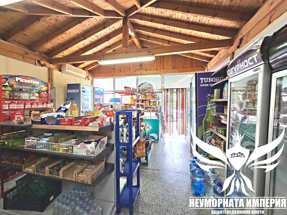 Продавам работещ магазин за храна,алкохол,цигари в Асеновград