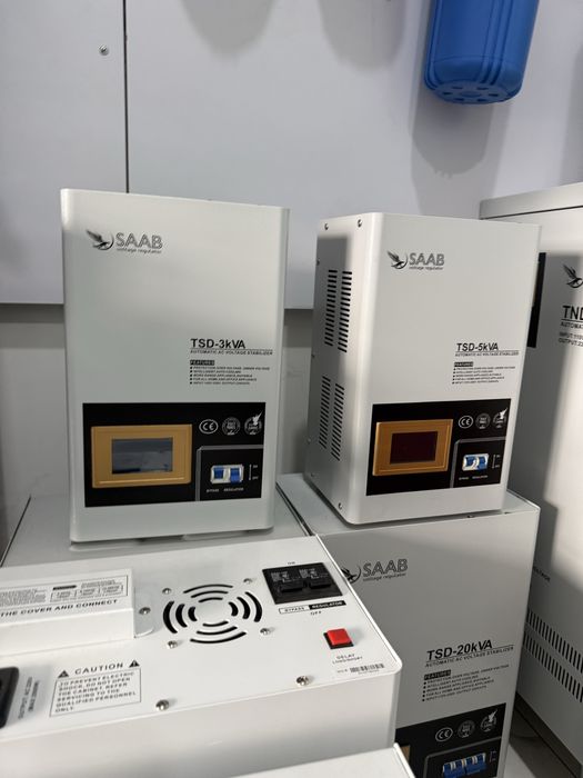 Стабилизатор напряжения SAAB релейный латерный 20 кВт оптом арзон 220w