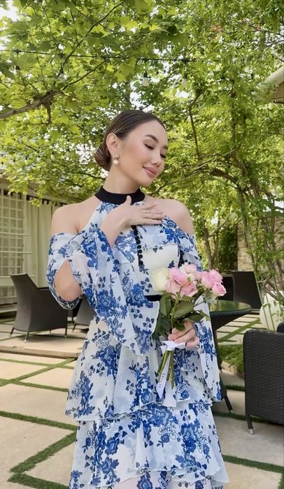 Нежное платье турецкое