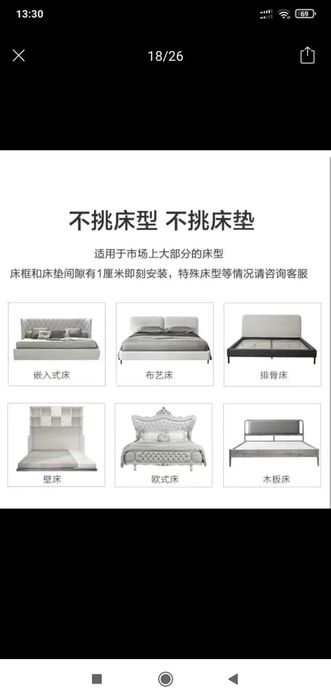 Төсек қоршауы 1,80де 2м