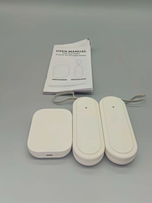 Комплект Wi-Fi Mini Box Hub+ 2 бр. външни сензора температура/влажност
