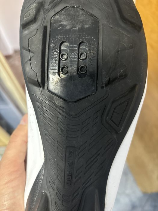 Pantofi Shimano SH-XC300, albi