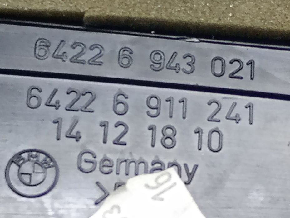Grila ventilatie 64226911241 BMW Seria 7 E65/E66 (facelift) (2005 - 2008) 3.0 d M57N2