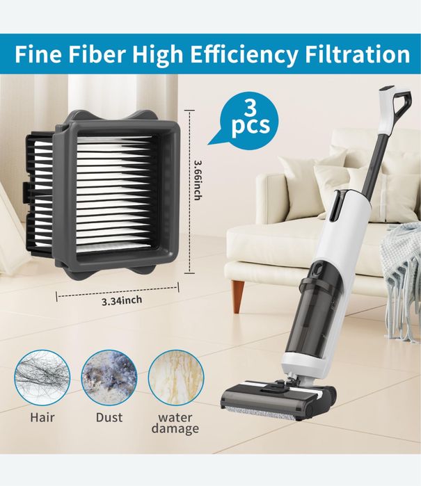 Set de accesorii cu 6 piese pentru Tineco iFloor - Aspirator