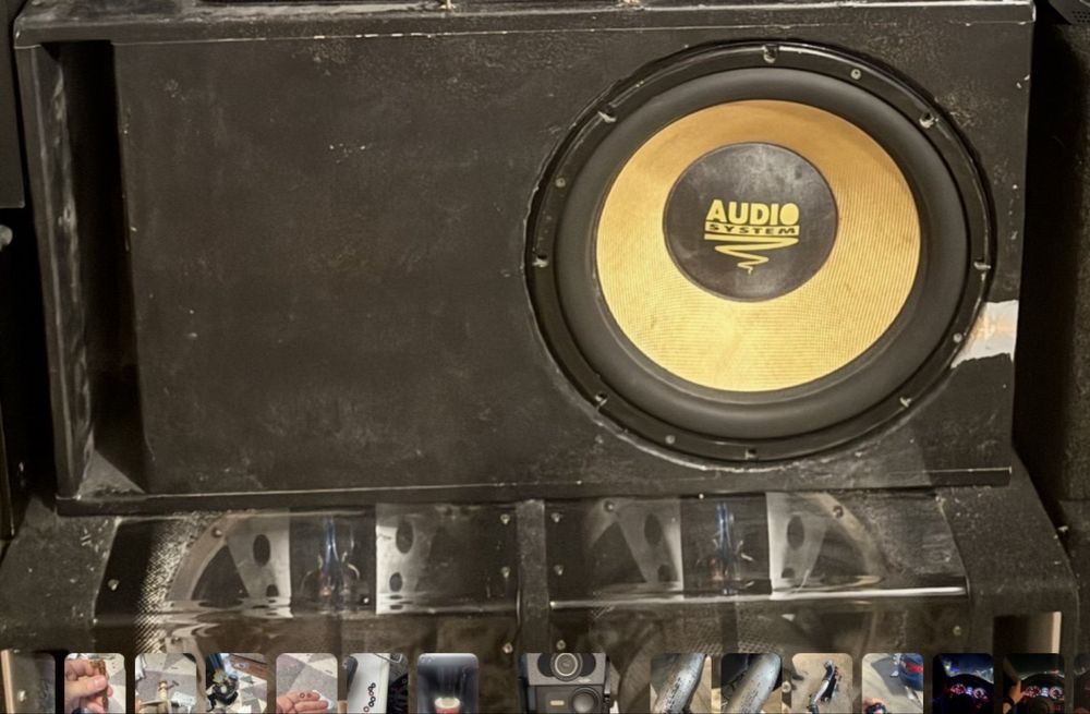 Vand subwoofer Hifonics. 1400W 500rms. 4 ohmi Magnat, Crunch, Blaupunckt Boss.