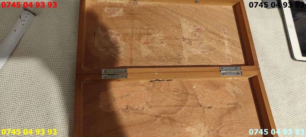 cutie lemn 34x17x5 cm arata foarte bine