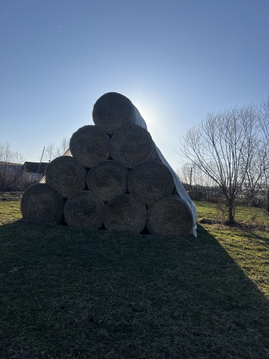 De vanzare baloți rotunzi paie