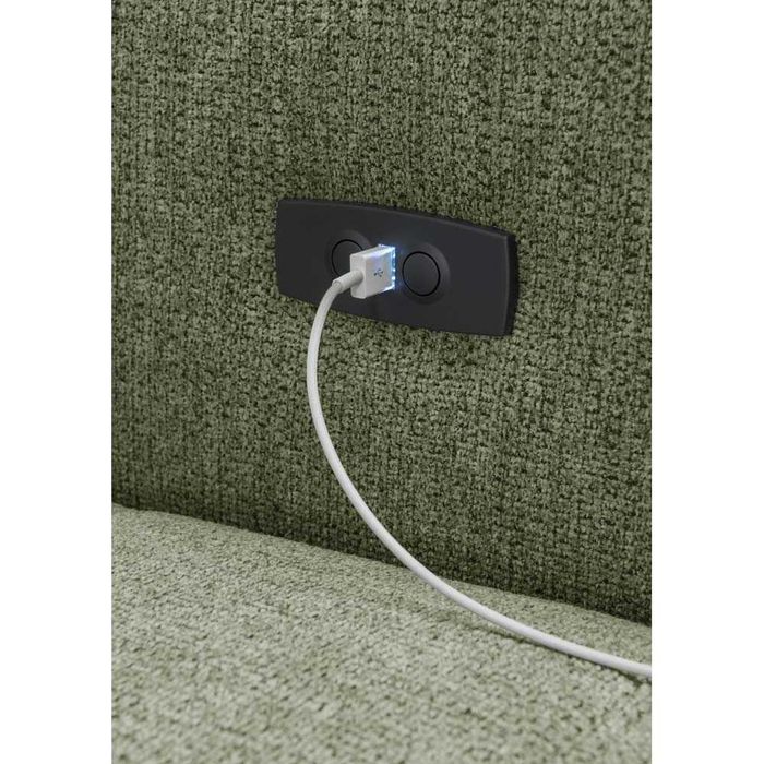 Гаранционна холна гарнитура / диван  ЕСБЕРГ с подвижна ел. лежанка