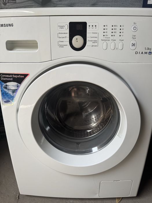 Samsung avtomat kir yuvish mashinasi. 5 kg, diamond baraban