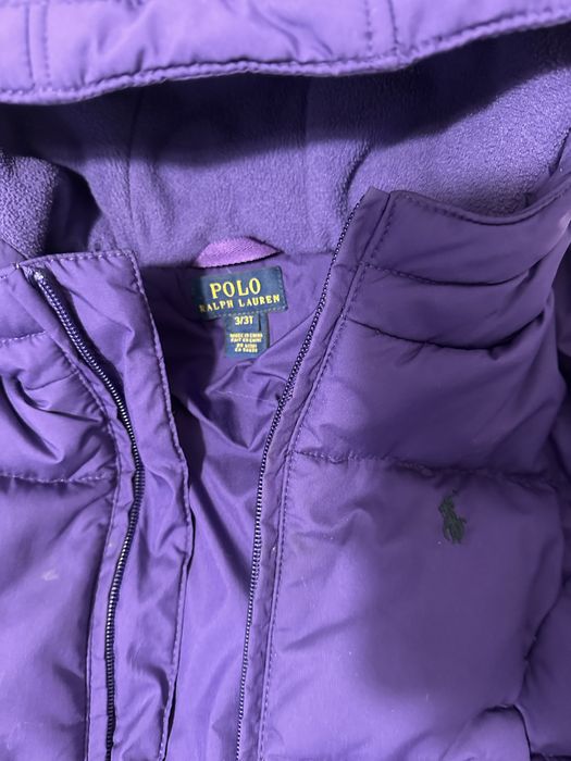 Geaca fetite Polo cu puf