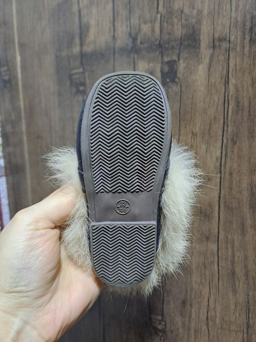 Балетки-туфельки с натуральным мехом