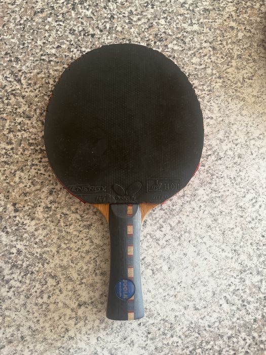 Paleta tenis de masa Joola Chen junior medium + Butterfly Tenergy 05