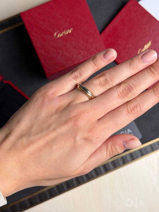 Кольцо Cartier Trinity small model 57р
