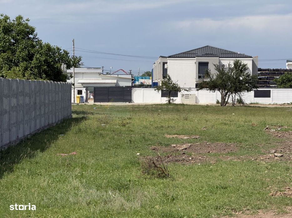 Teren intravilan 1.500 mp în Tunari – dublă deschidere, ideal pentru d