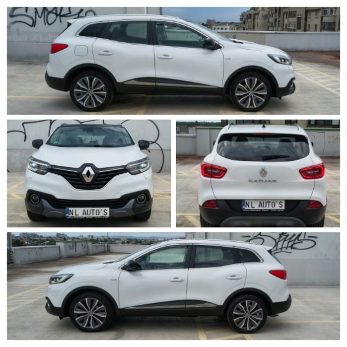 Renault Kadjar BOSE/2017/1.5 DCI/Euro6/Navi/Piele/Panoramic/Pure LED/Incalzire Scaune/Camera/110 CP/KeyLess/Istoric Service/TOP