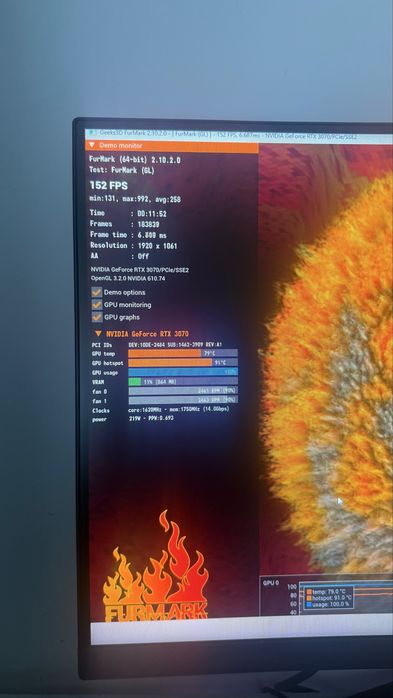 Pc gaming rtx 3070 i7