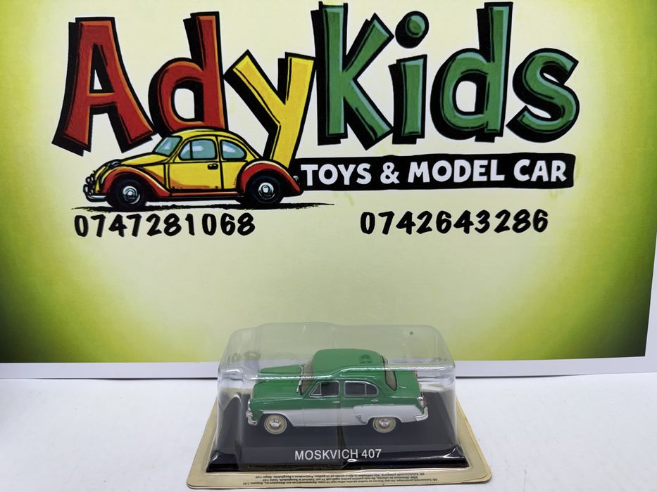 MOSKVICH 407 macheta auto scara 1:43(10 cm ) Deagostini