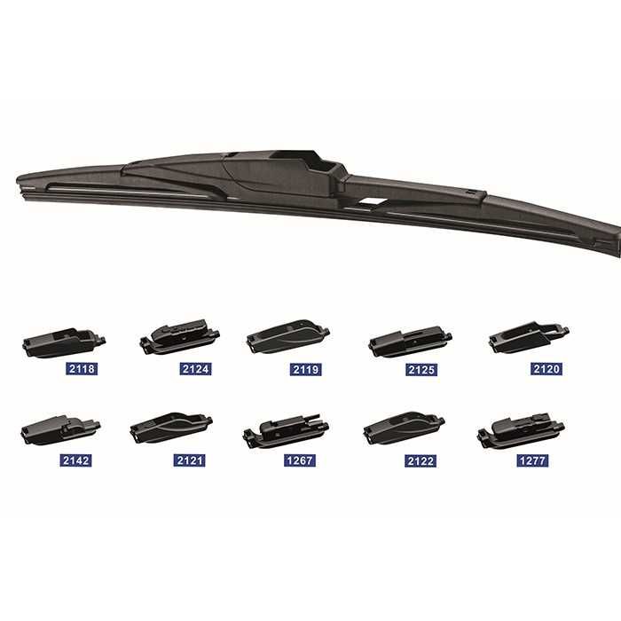 Чистачка задна Automat - с 10 адаптора, Универсална, 13'' 325мм.