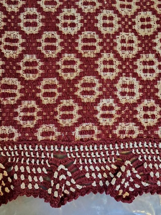 Зелен губер ръчно тъкан.Постелка за легло ръчно тъкана вълнена.Одеал