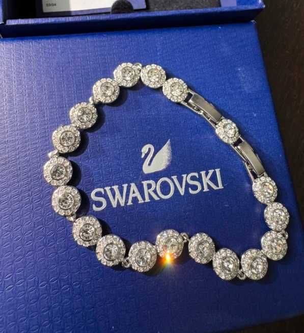 Bratara Swarovski Angelic Argintie - nouă, în cutie