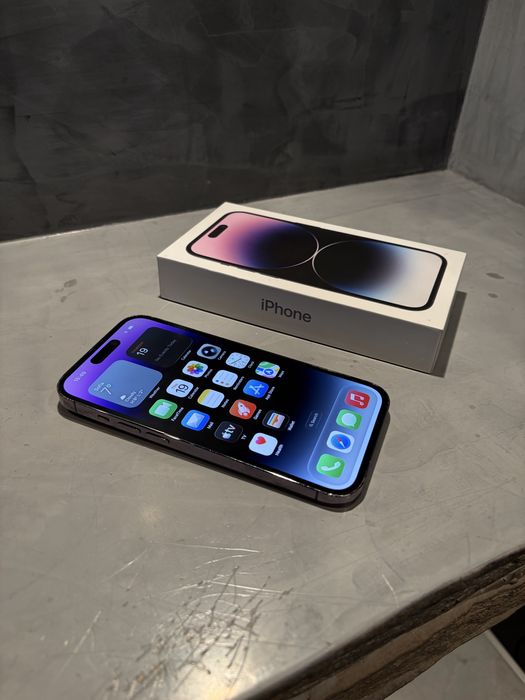 КАТО НОВ Iphone 14 Pro 512 GB Purple