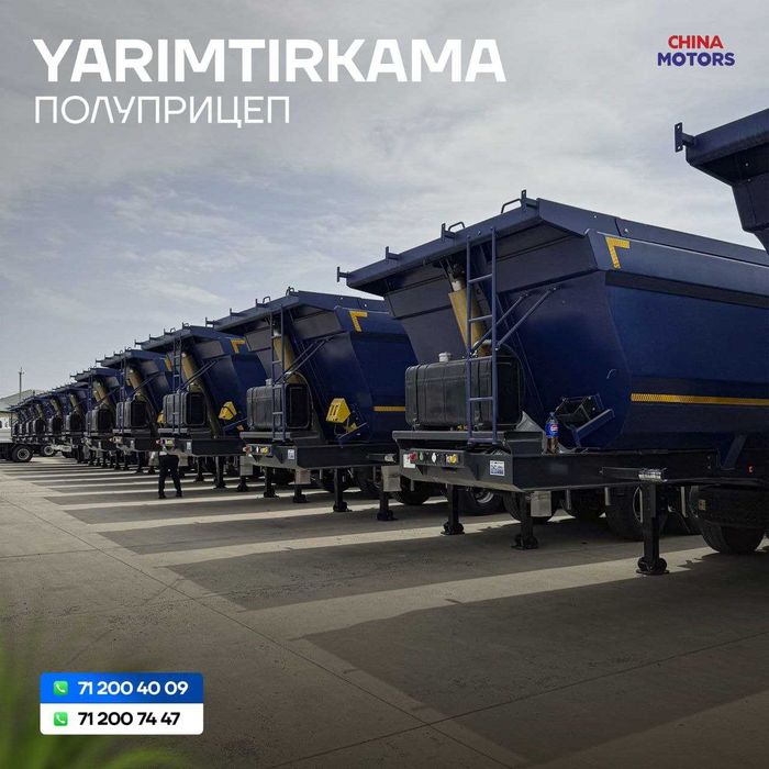 Yarimtirkama polupisep 40t sotuvda tayyor