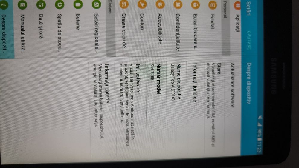 Vand tablete 7-8 inch