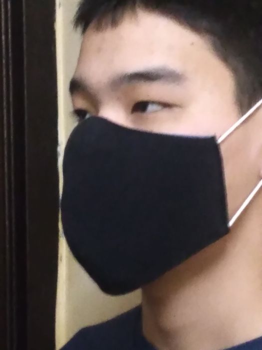 Маска из ткани .