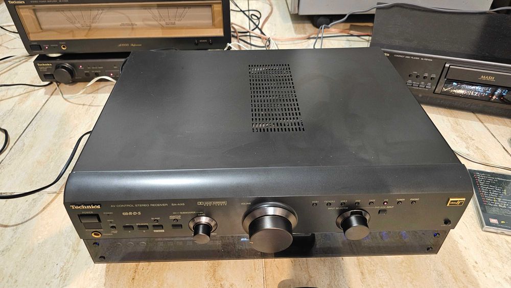 Amplituner Technics SA-AX6 cu Bi-AMP, cu telecomanda si cu test video!