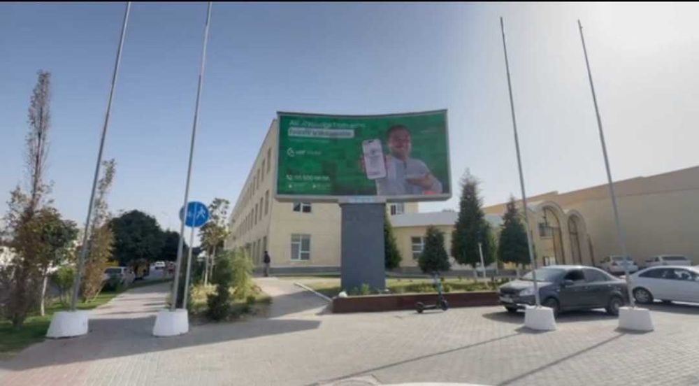 Samarqanda led ekranlarda reklama /Рекламa на лед экранах в Самарканде