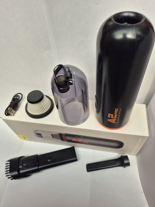 Aspirator auto portabil Baseus A2 Pro – Stare impecabilă / Pachet complet  + garantie