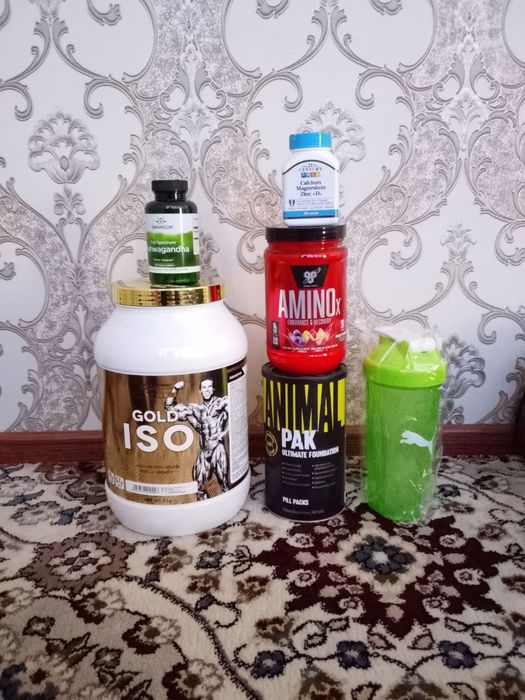 Iso gold protayin. pak. Amino komplox. D3
