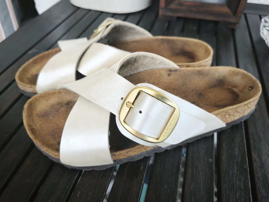 Birkenstock, чехли еко кожа, номер 38
