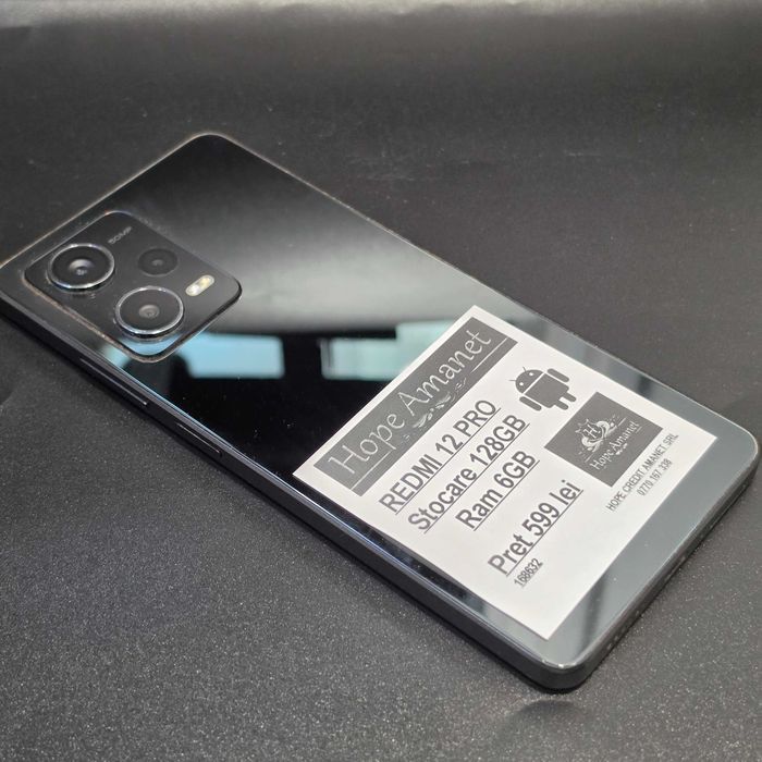 HOPE  AMANET P8 Redmi 12 Pro 128gb6 gb ram