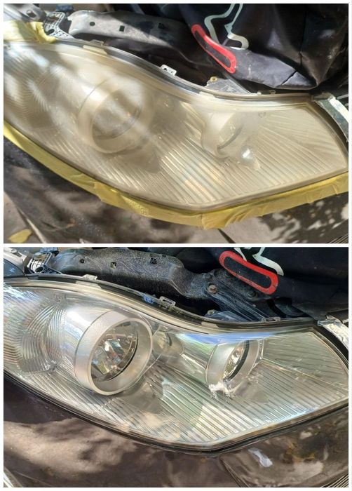 Полировка фар востоновим