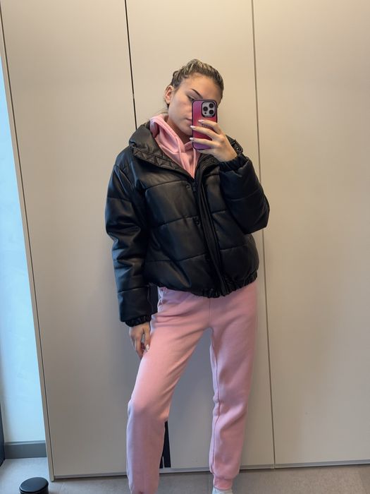 Зимно кожено яке DKNY