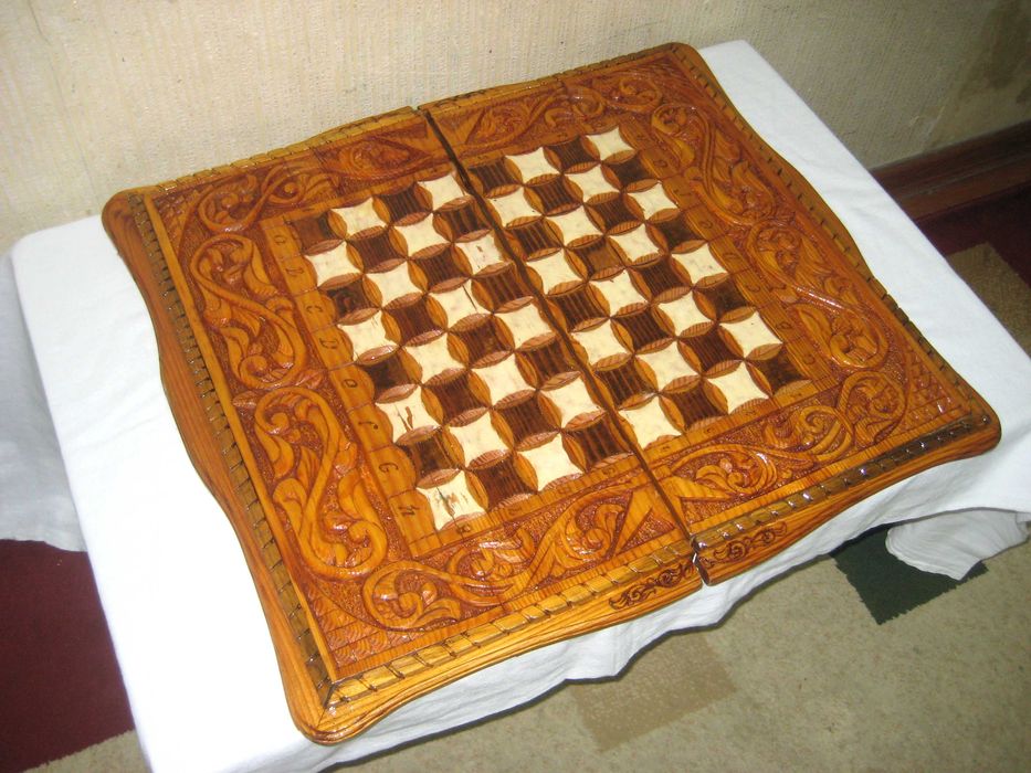 Нарда+шашка чистый ручной работа необычный узоры новым состоянии!