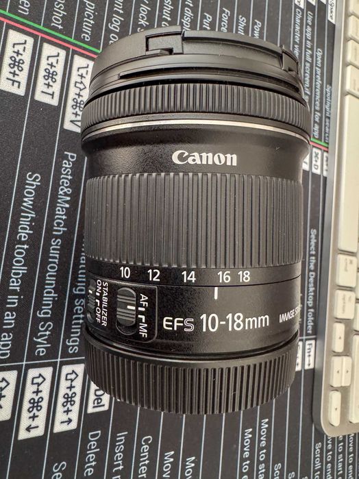 Canon EF-S 10-18mm Obiectiv Foto DSLR F/4.5-5.6 IS STM