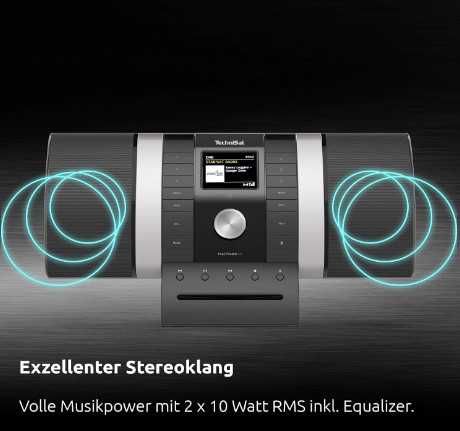 Интернет радио TechniSat Multiradio 4.0, WLAN радио с часовник